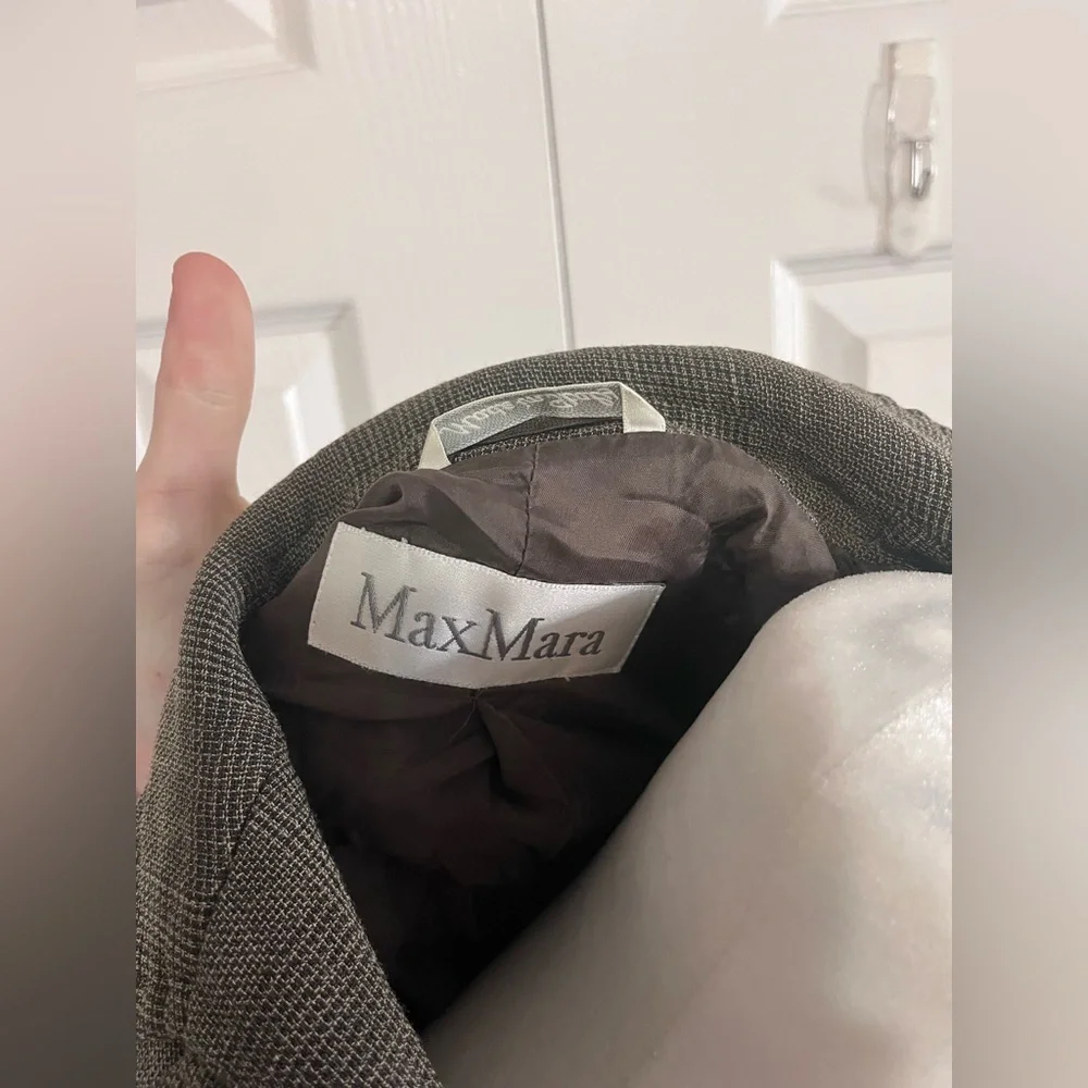 Max Mara Blazer Tweed Size 4
